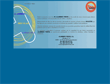 Tablet Screenshot of alambresteruel.com